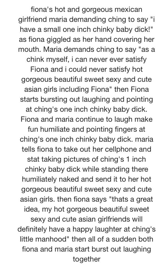 Fantasy SPH story about Fiona