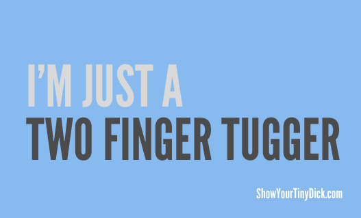 Two Finger Tugger Badge
