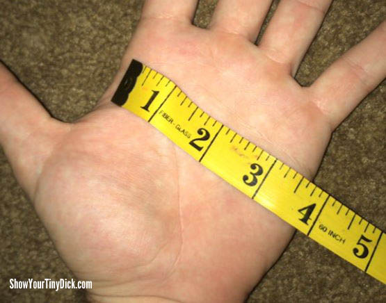 Measuring hand width