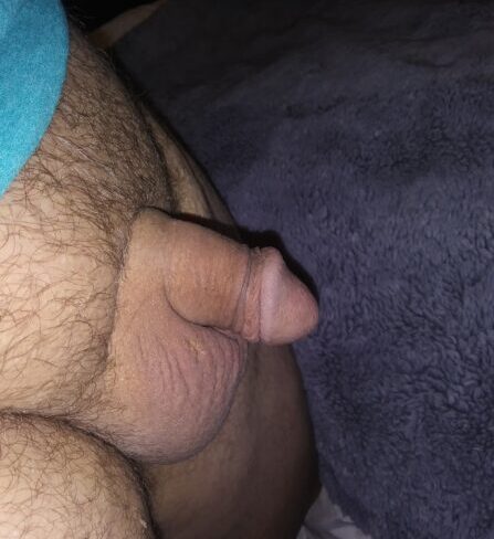 Barely 2 inches of pecker
