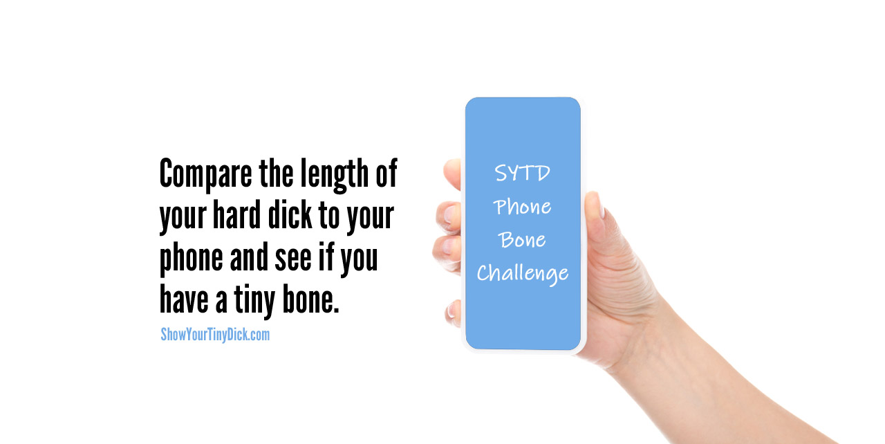 Phone Bone Challenge: Are you longer?