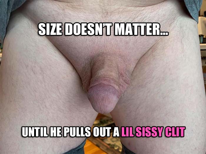 Size doesn't ever matter.