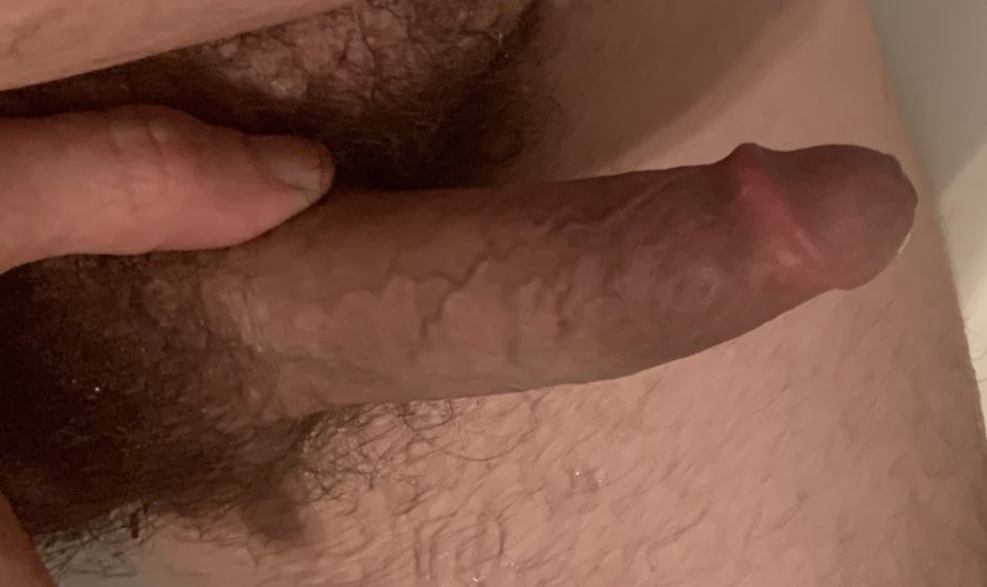 Showing my pencil dick