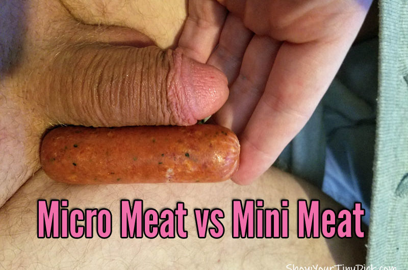 Small Thin Penis vs Miniature Sausage