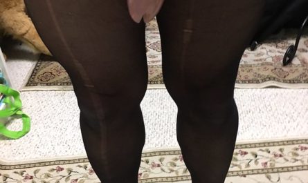 Caged sissy cock!
