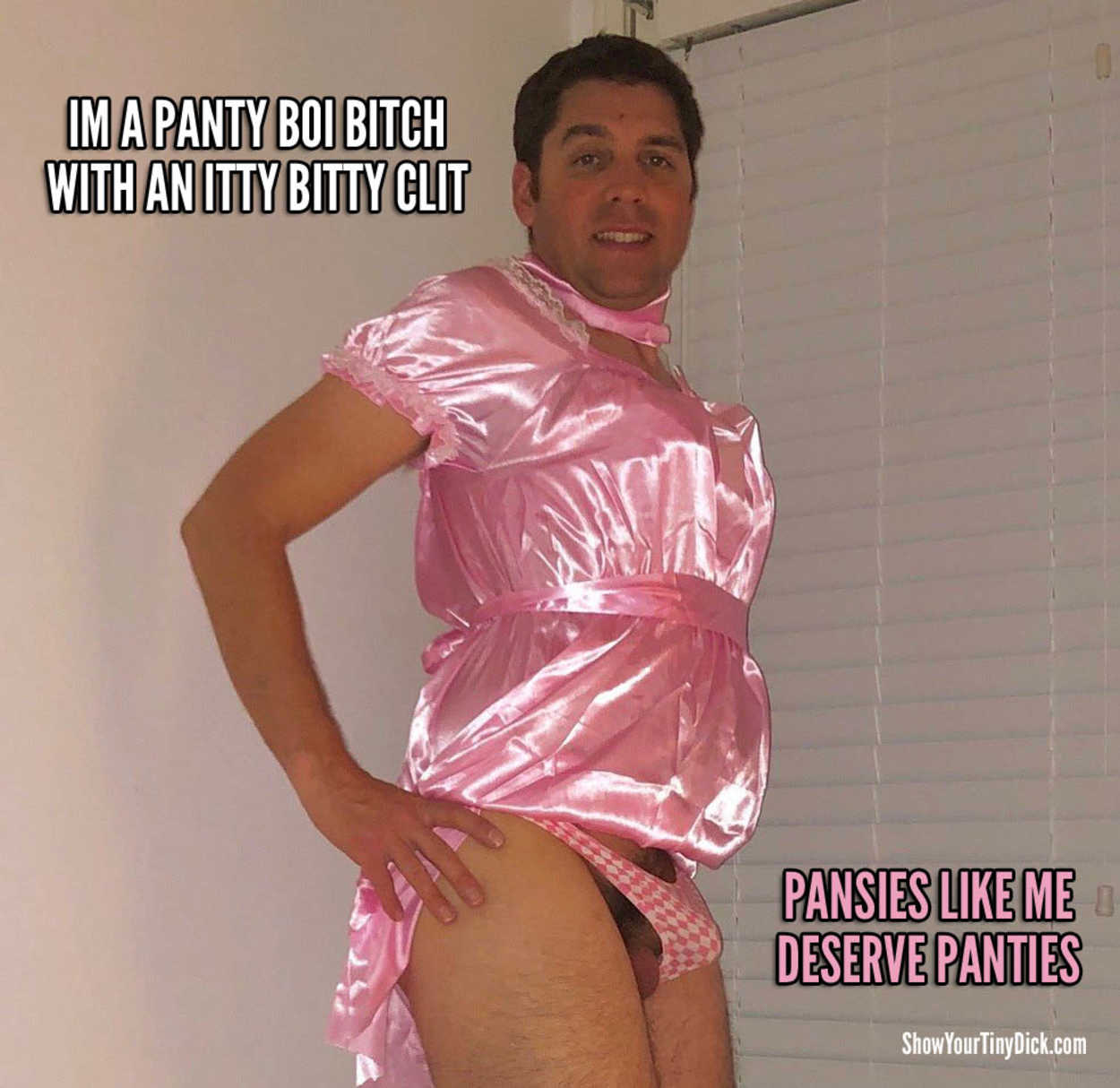 Mistress Clitty Pink Panties Wimp Jpg