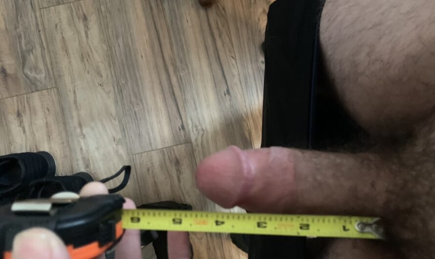 Hard on dick size challenge attempt