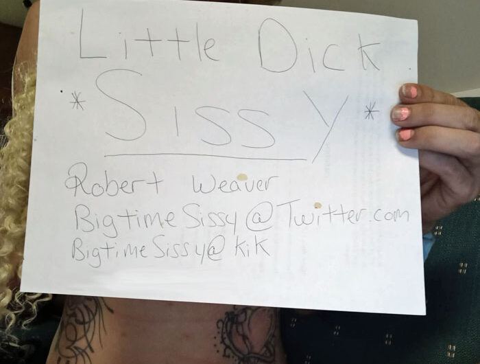 Sissy with a little dick coming out to the world!!!