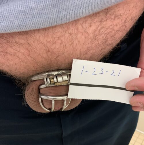 Kyle's chastity update