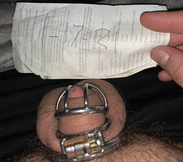 Kyle’s Chastity Sentence Update