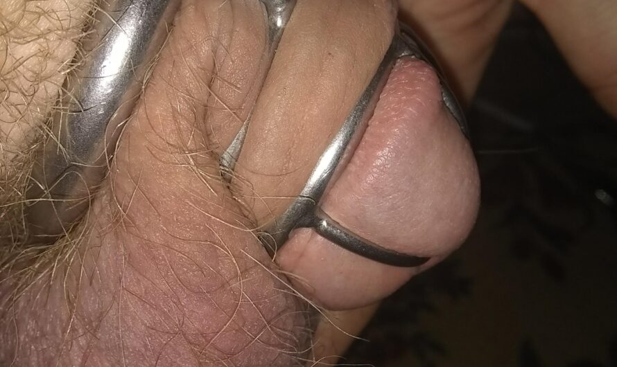 24/7 locked clit led to permanent chastity