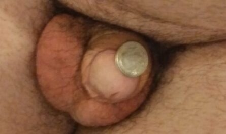 Dime Challenge for useless sissy clit