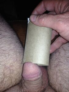 Revealing his Toilet Paper Roll Test Results