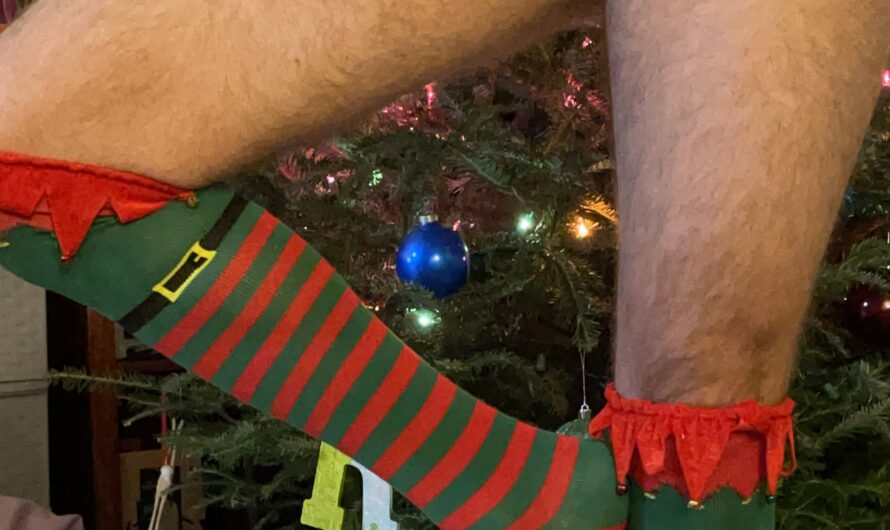 Christmas pic of a tiny little dick