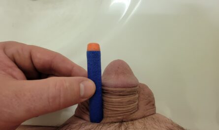 Penis smaller than a nerf dart