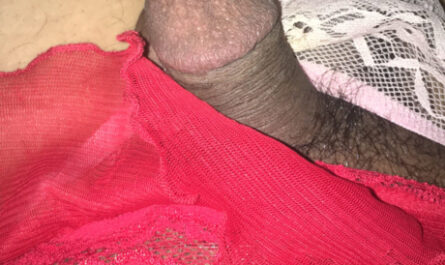 Small Pakistani dick wearing panties