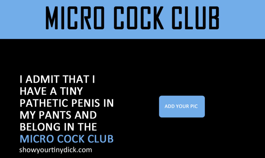 Micro Cock Club Membership Card