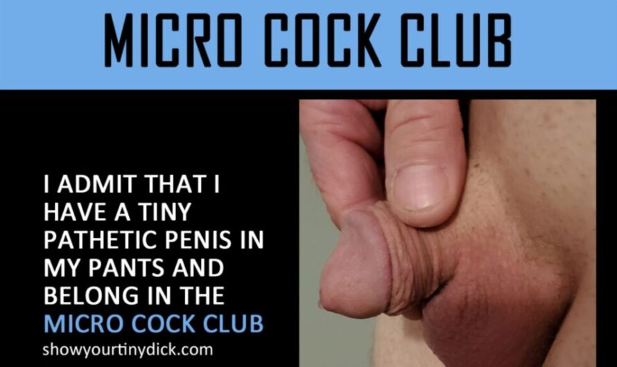Jerry’s Tiny Pathetic Micro Cock