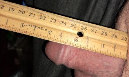 My three inch hardon