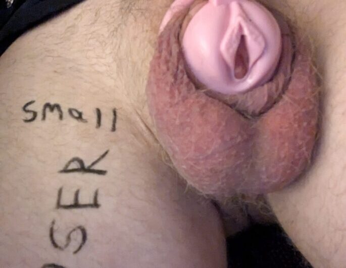 Useless clit dick, make it fit!